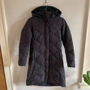 The North Face Black Puffer Parka Coat - Small